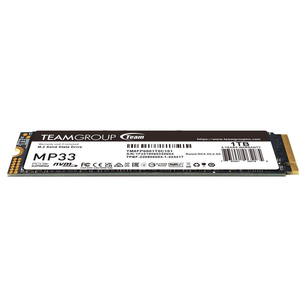 TEAMGROUP MP33 M.2 PCIe SSD 1TB - Image 2
