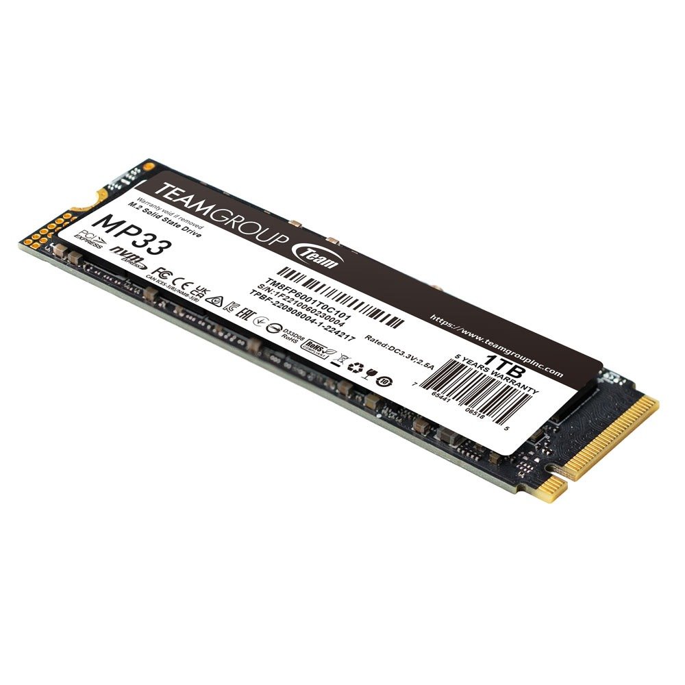 TEAMGROUP MP33 M.2 PCIe SSD 1TB - Image 3