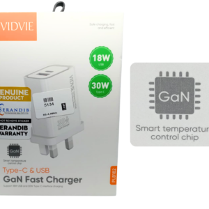 VIDVIE Type-C & USB GaN Fast Charger